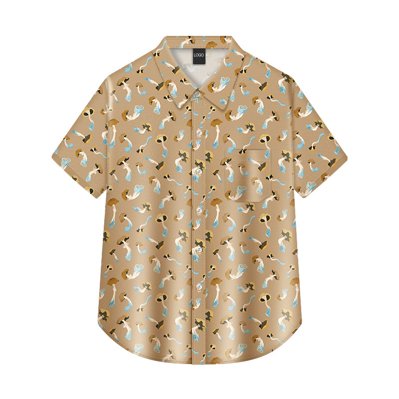Shroom Button Down Shirt