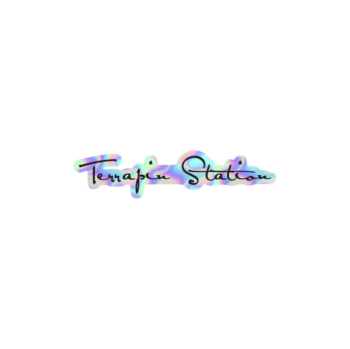 Terrapin Station T Swift Rainbow Holographic Sticker